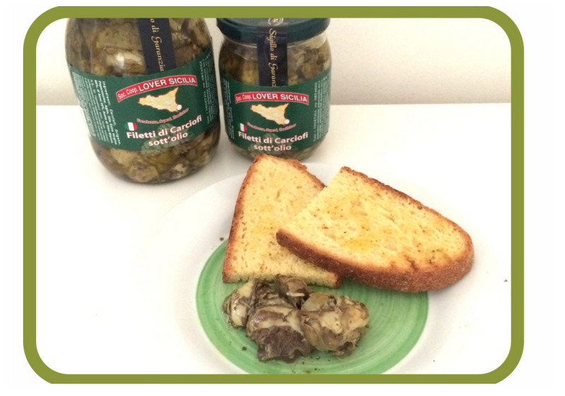 Filetti di carciofi sott'olio 500gr Lover Sicilia - Prodotti & Sapori di Sicilia ~ I migliori prodotti tipici siciliani