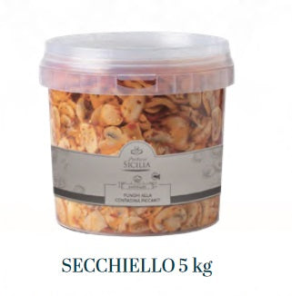 Funghi alla contadina piccanti 5000gr Antica Sicilia