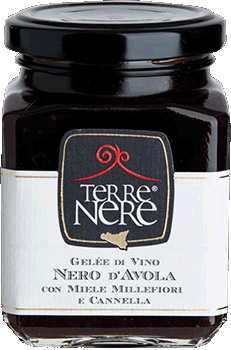 Gelatina di Nero d'Avola e cannella 240gr Terre Nere