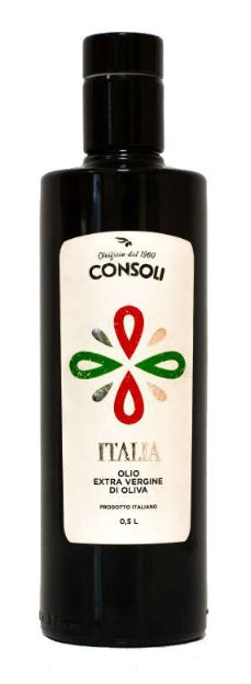 Olio extra vergine di oliva Italia 0,50lt Consoli