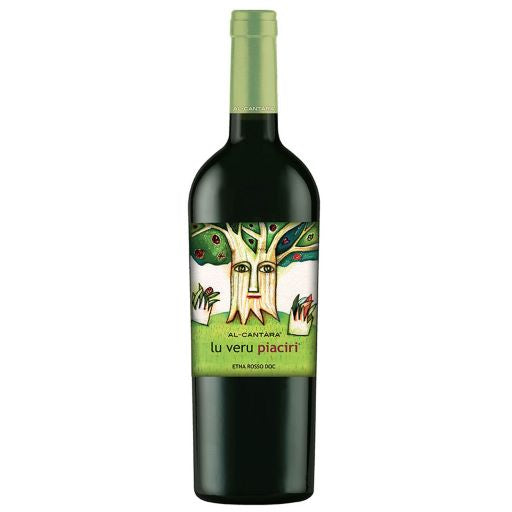 *Vino Rosso Lu Veru Piaciri Etna Rosso Doc 75 cl Al-Cantara