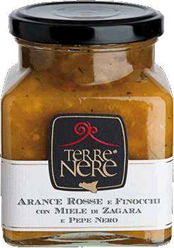 Marmellata di Arance rosse finocchi e pepe nero 120gr  Terre Nere - Prodotti & Sapori di Sicilia ~ I migliori prodotti tipici siciliani