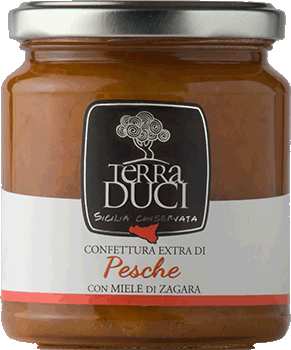 Marmellata di pesche senza glutine 350gr TerraDuci - Prodotti & Sapori di Sicilia ~ I migliori prodotti tipici sicilianiPRODOTTI TIPICI SICILIANI