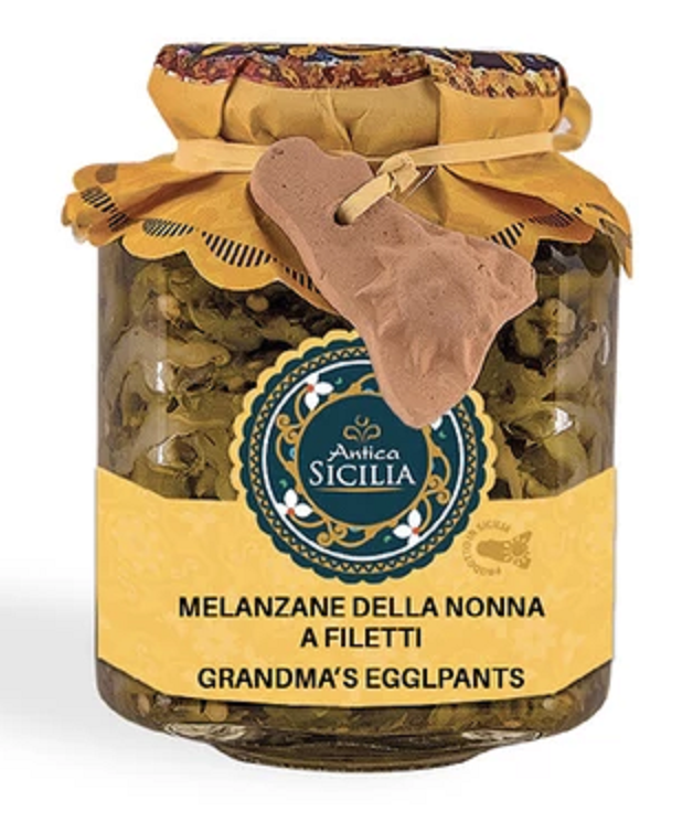 Melanzane della Nonna a filetti  280gr Antica Sicilia - Prodotti & Sapori di Sicilia ~ I migliori prodotti tipici siciliani
