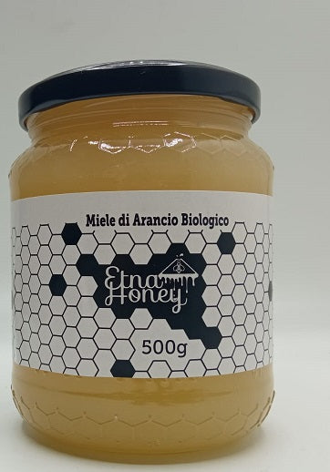 Miele di Arancio Biologico 500gr Etna Honey