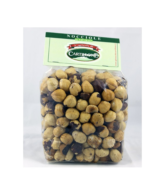Nocciole sgusciate al naturale 250gr Cartillone