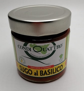 Sugo al Basilico 200gr Condiquattro