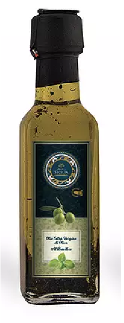Olio e.v.o. al basilico 10cl bottiglia rettangolare Antica Sicilia - Prodotti & Sapori di Sicilia ~ I migliori prodotti tipici sicilianiPRODOTTI TIPICI SICILIANI