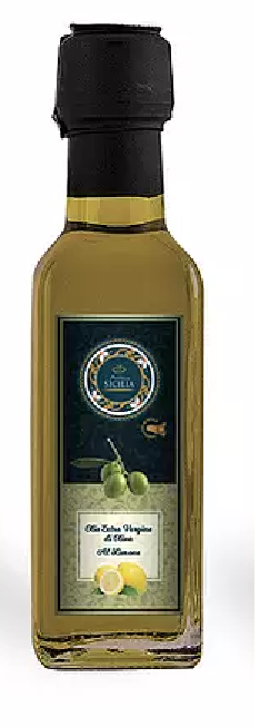 Olio e.v.o. al limone 10cl bottiglia rettangolare Antica Sicilia - Prodotti & Sapori di Sicilia ~ I migliori prodotti tipici sicilianiPRODOTTI TIPICI SICILIANI