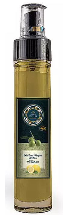 Olio e.v.o. al limone 5cl  bottiglia spray Antica Sicilia - Prodotti & Sapori di Sicilia ~ I migliori prodotti tipici sicilianiPRODOTTI TIPICI SICILIANI