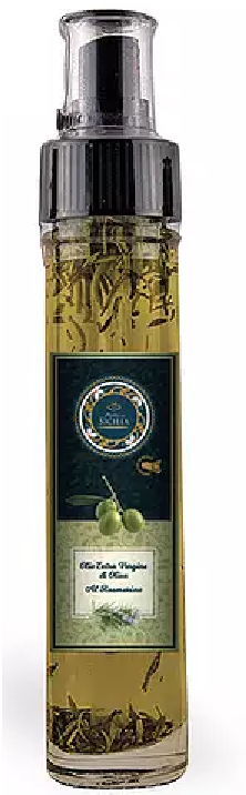 Olio e.v.o. al rosmarino 5cl bottiglia spray Antica Sicilia