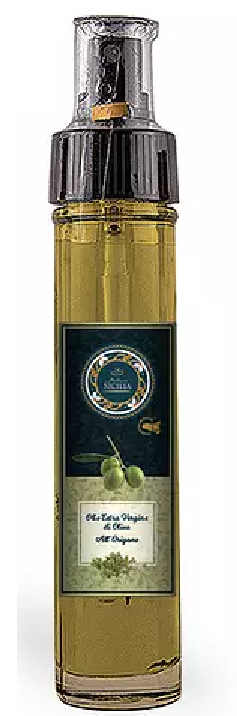 Olio e.v.o. all'origano 5cl bottiglia spray Antica Sicilia