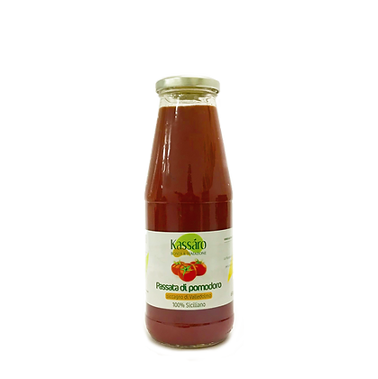 Passata di pomodoro Siccagno di Valledolmo 100% Siciliano 690gr Kassàro