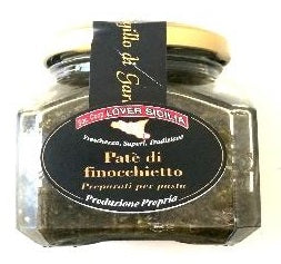 Pate' di finocchietto 190gr Lover Sicilia - Prodotti & Sapori di Sicilia ~ I migliori prodotti tipici sicilianiPRODOTTI TIPICI SICILIANI