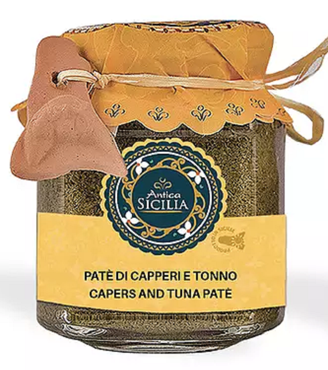 Patè di capperi e tonno 180gr Antica Sicilia