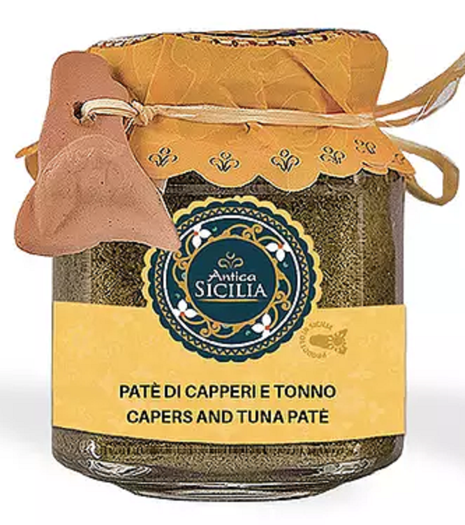 *Patè di capperi e tonno 180gr Antica Sicilia