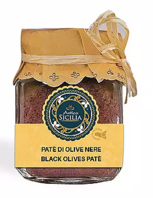 Pate' di olive nere 90gr Antica Sicilia - Prodotti & Sapori di Sicilia ~ I migliori prodotti tipici sicilianiPRODOTTI TIPICI SICILIANI