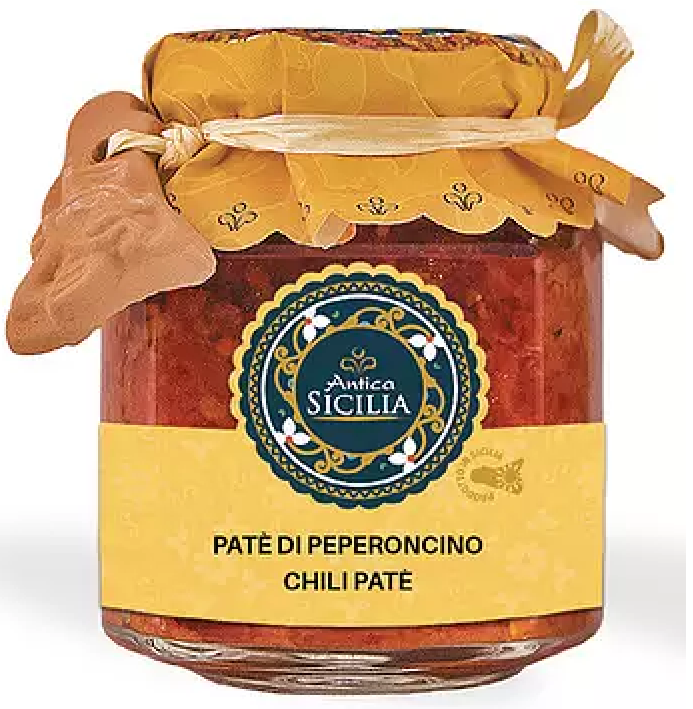 Pate' di peperoncino 180gr Antica Sicilia - Prodotti & Sapori di Sicilia ~ I migliori prodotti tipici siciliani