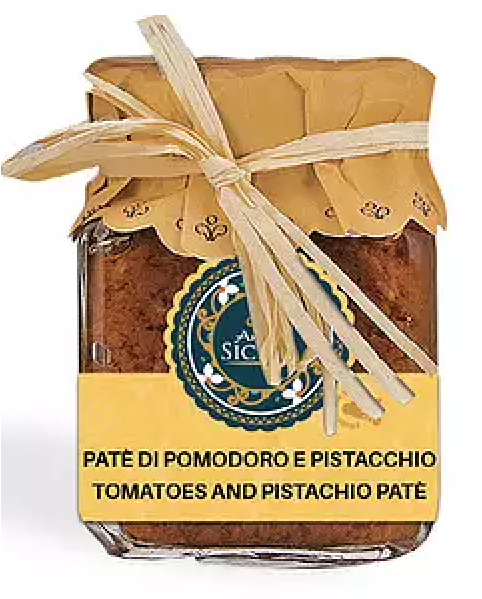 Pate' di pomodori e pistacchio 90gr Antica Sicilia - Prodotti & Sapori di Sicilia ~ I migliori prodotti tipici siciliani