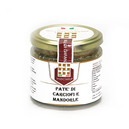 *Pate' di Carciofi e Mandorle 180gr Musciàru