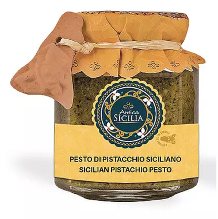 Pesto di pistacchio Siciliano 180gr Antica Sicilia - Prodotti & Sapori di Sicilia ~ I migliori prodotti tipici siciliani