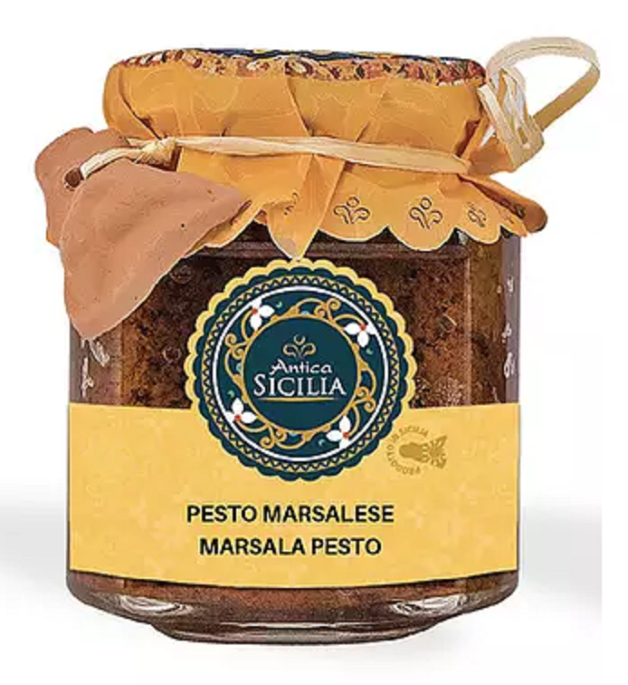 Pesto Marsalese 180gr Antica Sicilia - Prodotti & Sapori di Sicilia ~ I migliori prodotti tipici siciliani