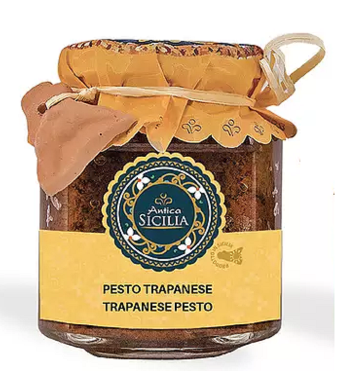 Pesto Trapanese 180gr Antica Sicilia - Prodotti & Sapori di Sicilia ~ I migliori prodotti tipici siciliani