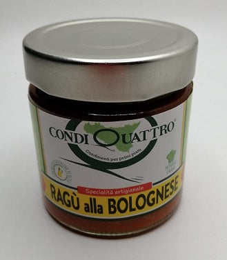 Ragù alla Bolognese 200 gr Condiquattro