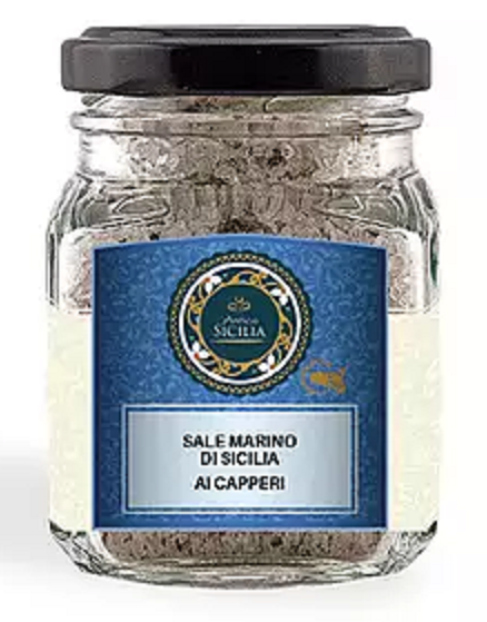 *Sale marino di Sicilia ai capperi 100gr Antica Sicilia