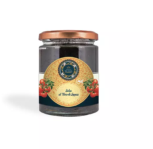 *Salsa al nero di seppia 280gr Antica Sicilia