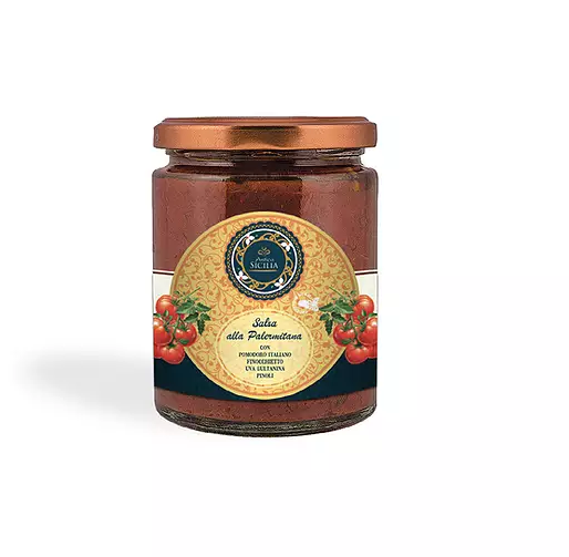 *Salsa alla Palermitana con finocchietto selvatico 280gr Antica Sicilia