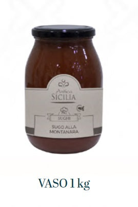 Sugo alla Montanara 1000gr Antica Sicilia