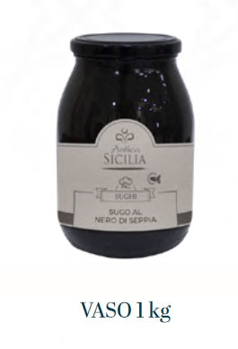 Sugo al nero di seppia 1000gr Antica Sicilia