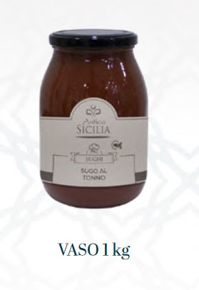 Sugo al tonno 1000gr Antica Sicilia
