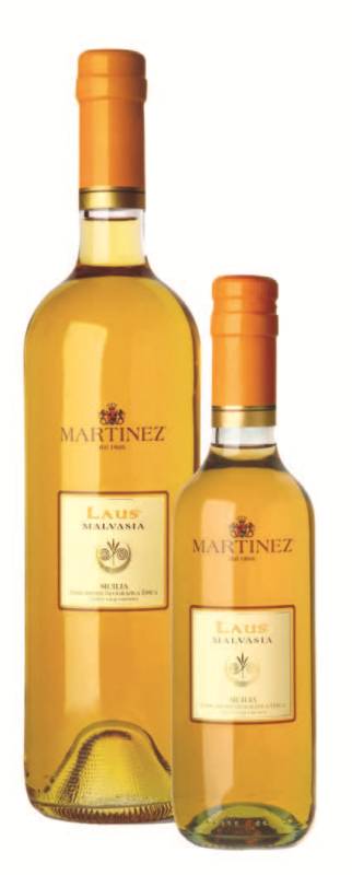 Vino Malvasia liquoroso Laus 37,5cl Martinez - Prodotti & Sapori di Sicilia ~ I migliori prodotti tipici sicilianiPRODOTTI TIPICI SICILIANI