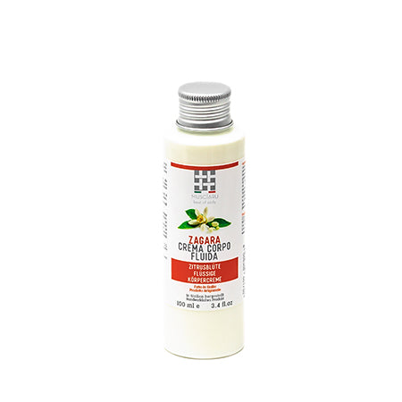 *Crema fluida per il corpo alla Zagara 100ml Musciàru